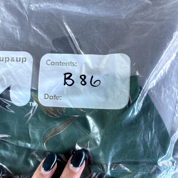 Cabi Zoe Falling Flowers Sleeveless Peplum Tank Top Blouse Green Floral Size M - Picture 8 of 8